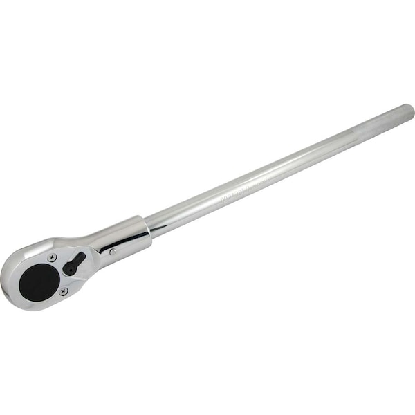 Dynamic Tools 1" Drive 24 Tooth Chrome, Reversible Ratchet, 24" Long D024301 - main